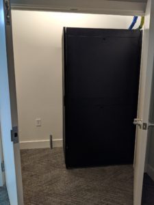 A picture of part of the server network