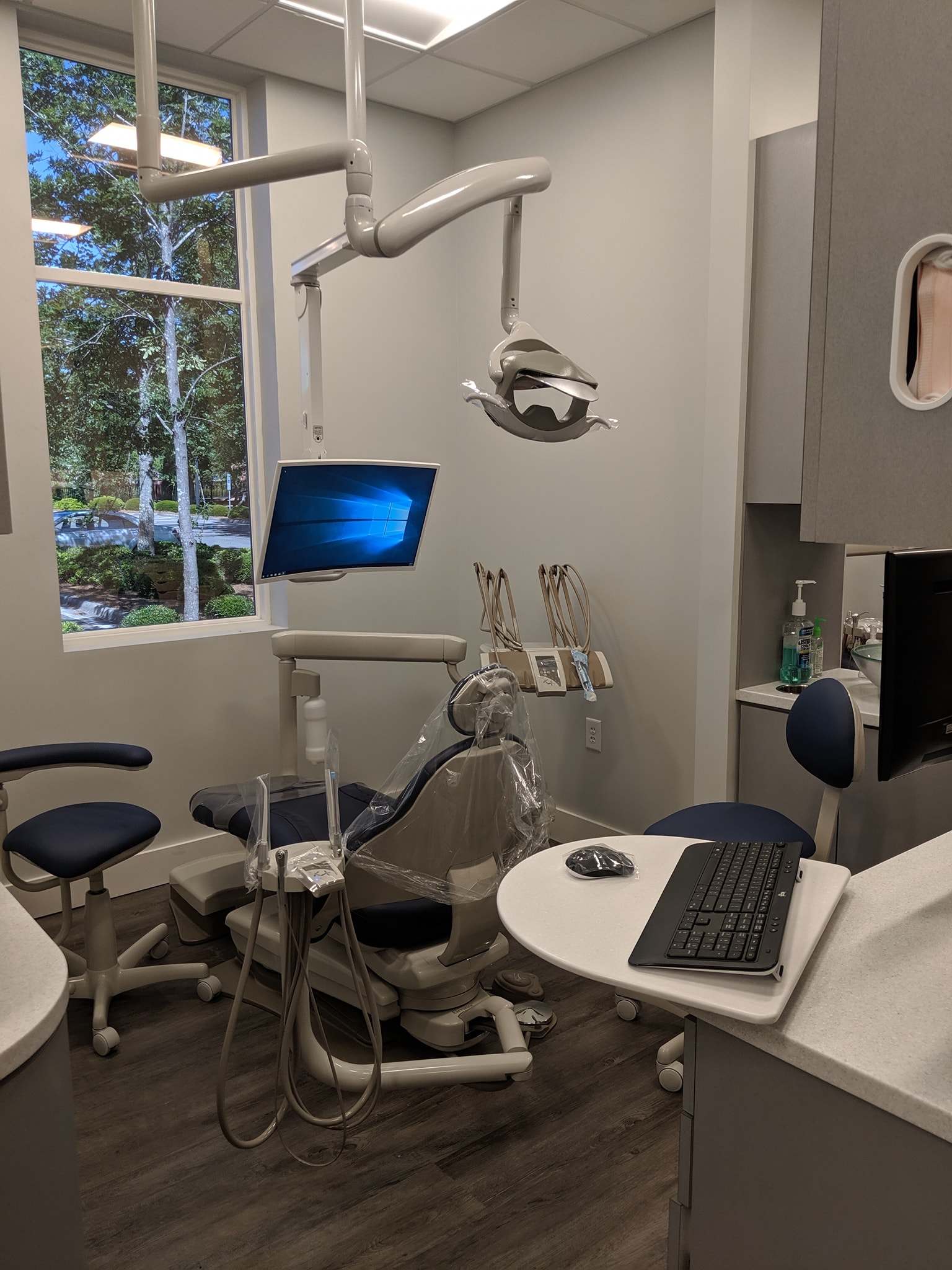 A Cape Fear Smiles dental office featuring new installations