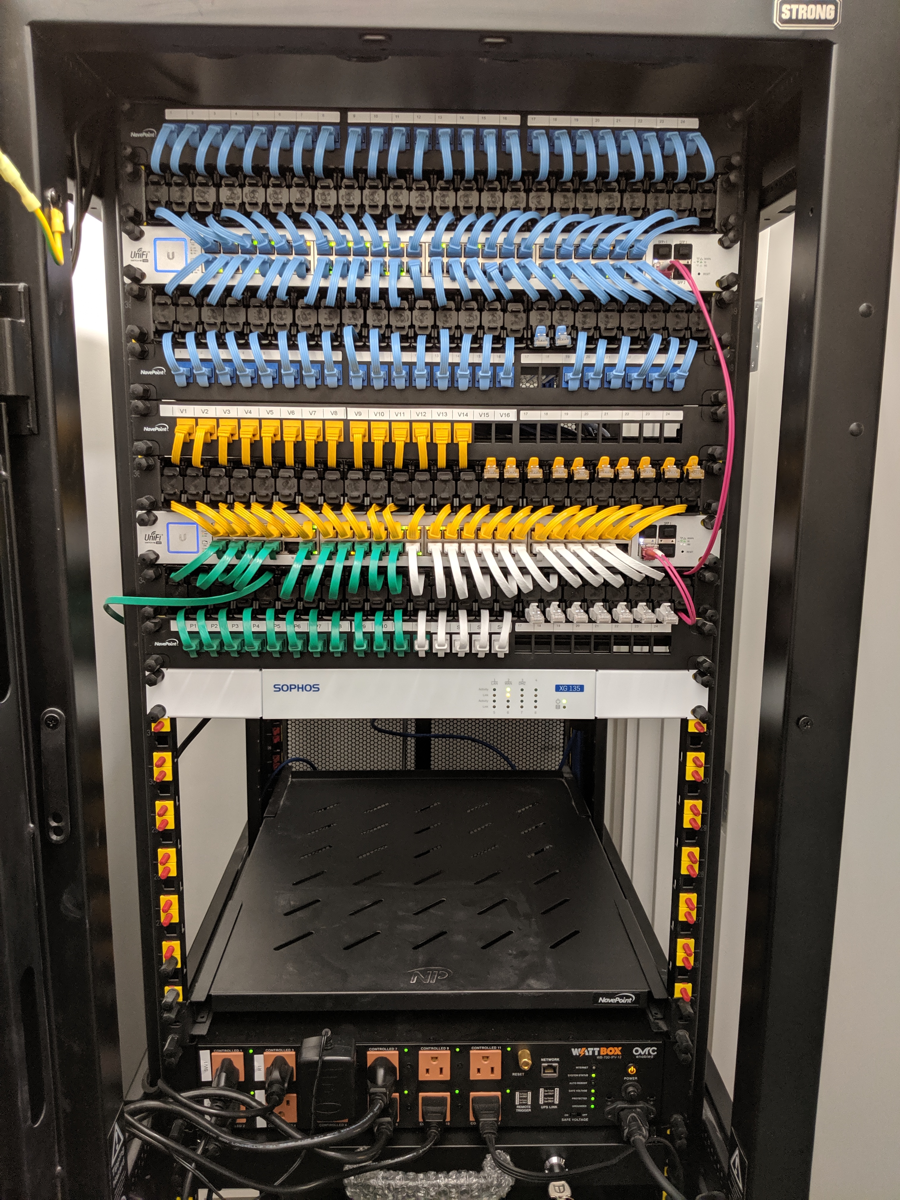 Cape Fear Smiles Rack open from the back