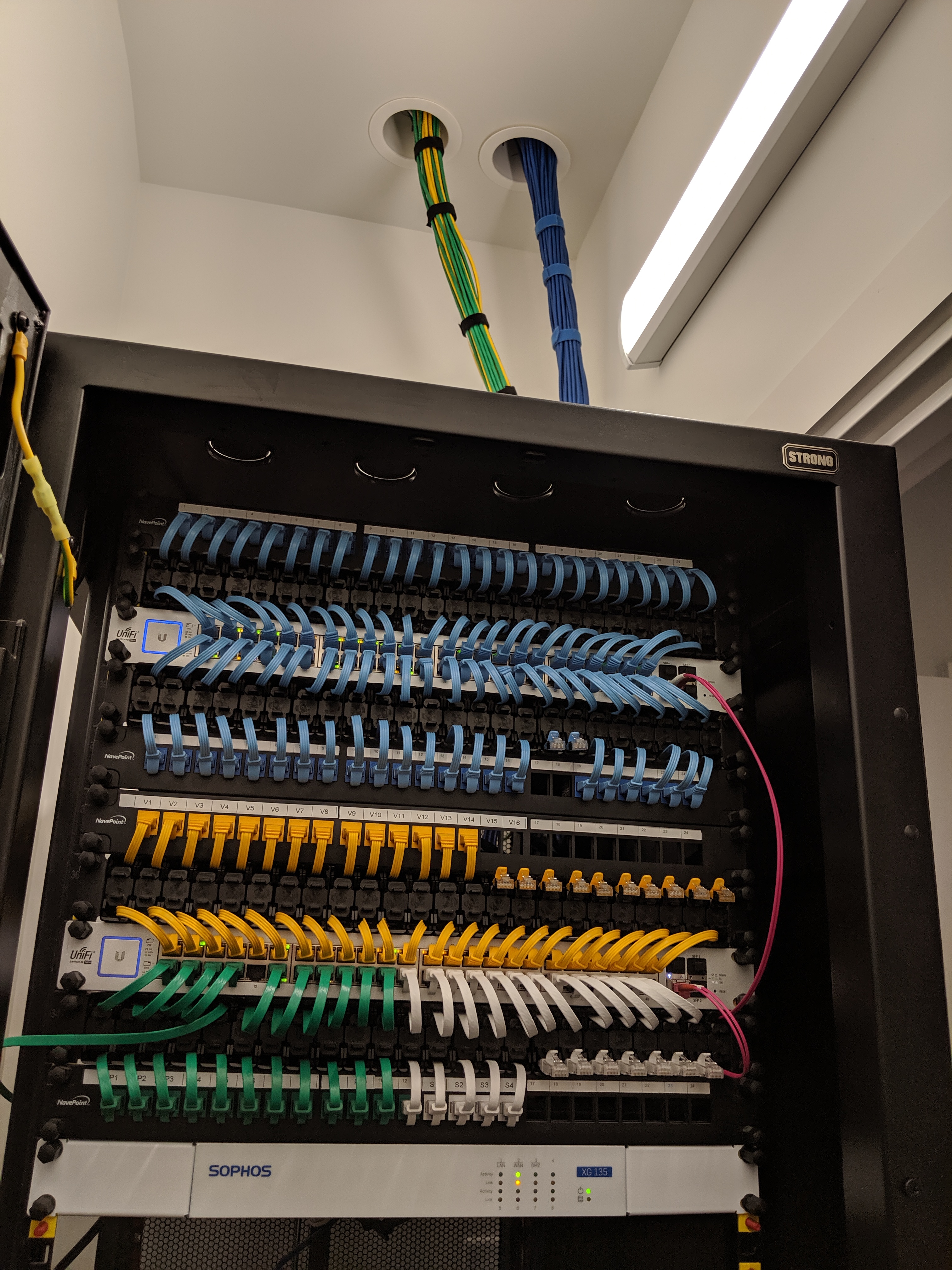 Cape Fear Smiles Rack showing configuration