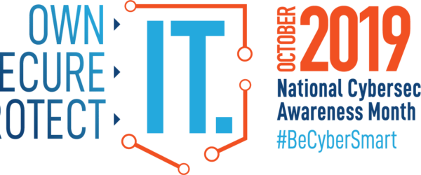 Breach Secure Now Joins Far-Reaching Initiative - 2019 National Cybersecurity Awareness Month Banner