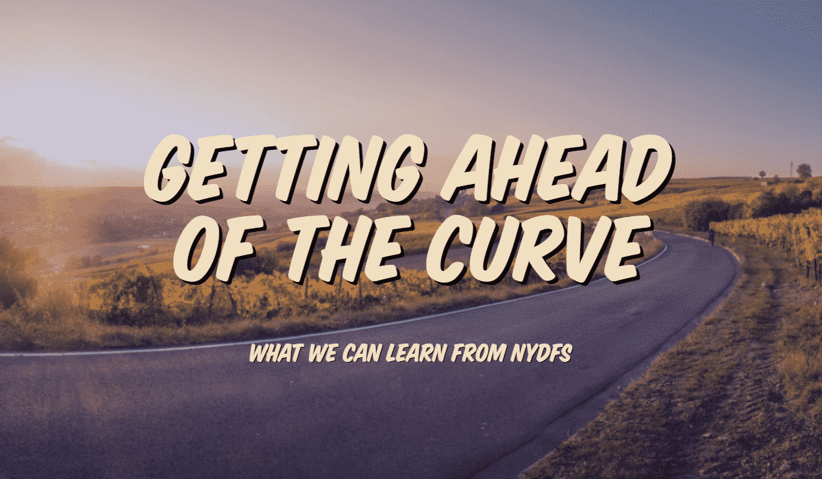 Getting Ahead of the Curve Banner - Featuring a Curved Road