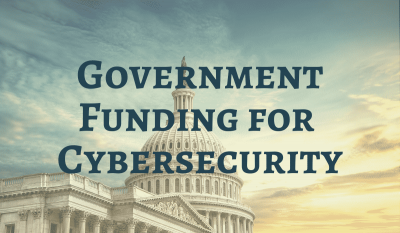 Government Funds for Cybersecurity Banner - Featuring the Whitehouse