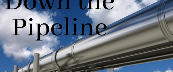 Down the Pipeline Banner - Featuring an oil pipeline
