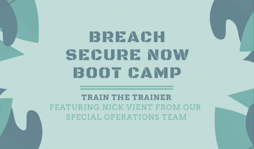 Train the Trainer On-Demand | BSN Boot Camp Webinar Series Banner