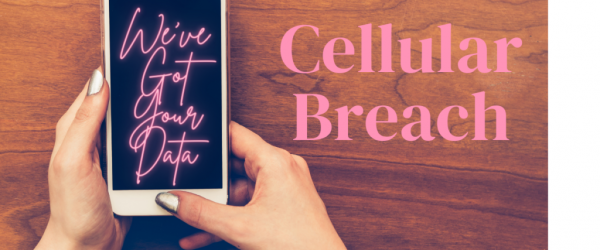 Cellular Breach Banner - Featuring hands holding a smartphone