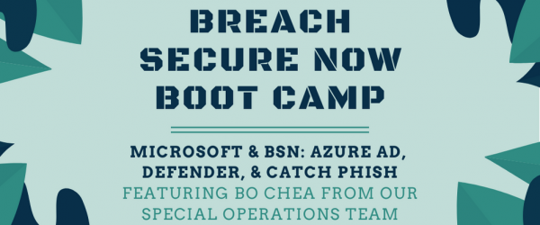 Microsoft & BSN On-Demand | BSN Boot Camp Webinar Series Banner