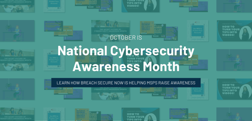Cybersecurity Awareness Month Toolkit Banner