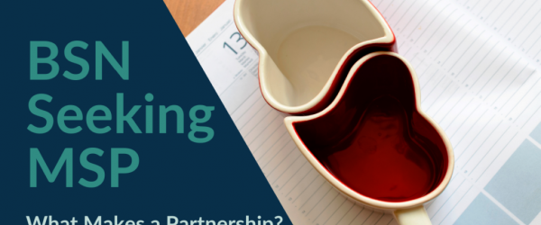 BSN Seeking MSP Banner - Featuring Heart-Shaped Mugs
