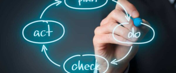 A business man drawing a diagram representing Myrtle Beach data backups & planning.