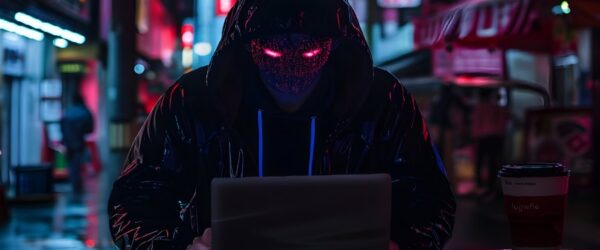 Image of Hacker wearing a mask