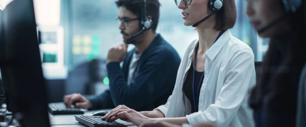 A Wilmington IT management team providing support for clients.